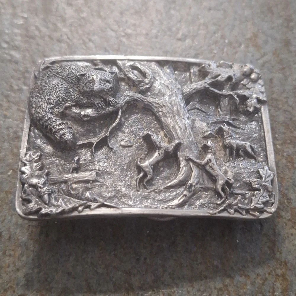 Vintage Bergamot Brass Works Belt Buckle